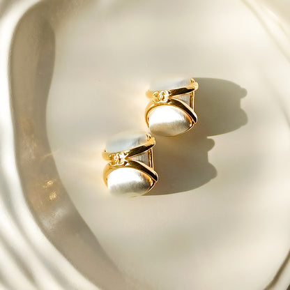 Luxe Dome Studs Earrings