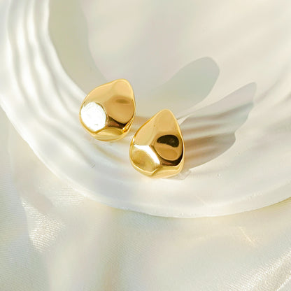 Molten Drop Studs Earrings