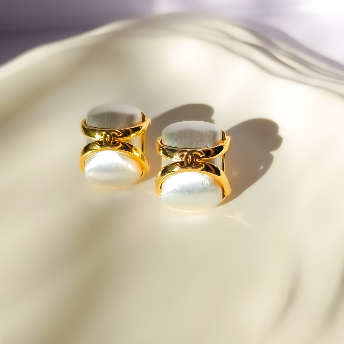 Luxe Dome Studs Earrings