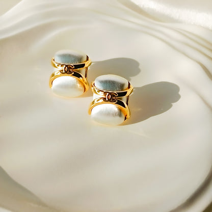 Luxe Dome Studs Earrings